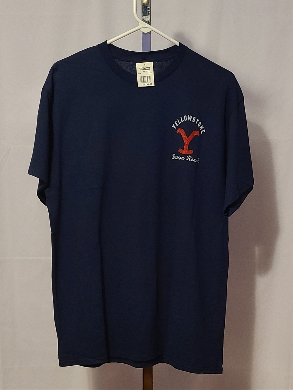Yellowstone Dutton Tractor Supply Co T-shirt Navy